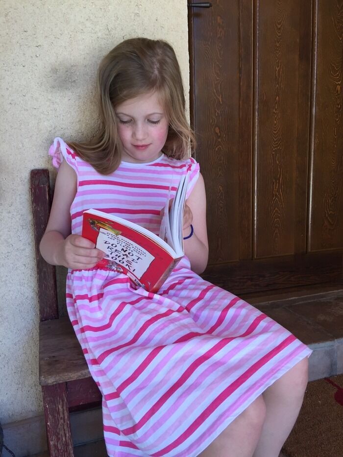 Annabel: Guessing, muddling up small words – now reading fluently and confidently